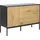 Actona Sideboard 120 x 82 x 40 cm Schwarz