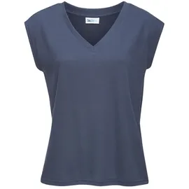 beachtime by lascana V-Shirt Rauchblau 36/38