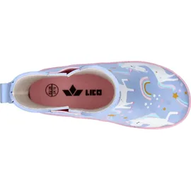 LICO Samira Gummistiefel 30 Blau/Rosa