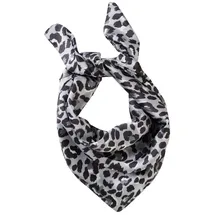 LAURA SCOTT Halstuch mit trendigem Allover-Leopard-Muster - NEW, grau