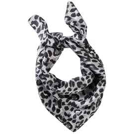 LAURA SCOTT Halstuch mit trendigem Allover-Leopard-Muster - NEW, grau