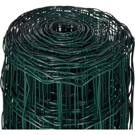 vidaXL Gartenzaun Maschendraht Gitterzaun Schweißgitter 25x1,0m