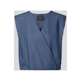 Opus Weste mit V-Ausschnitt Modell 'Wiona', Jeansblau, 38