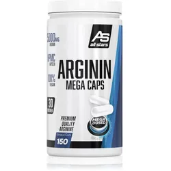 All Stars Arginin Mega Caps Förderung der sportlichen Leistung in Kapseln 150 KAP