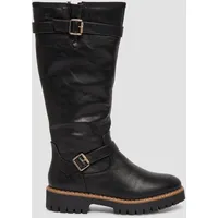 s.Oliver Winterstiefel Damen Schwarz 38