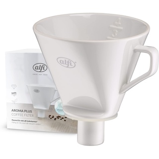 Alfi Aroma Plus Kaffeefilter Porzellan weiß
