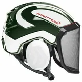 Pfanner Protos Integral Arborist Forsthelm G16 F39 alle 24 Farben Schutzhelm KWF - Oliv-Weißreflex