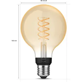 Philips LED-Lampe G93 7W E27 550 lm warmweiß 1 St.