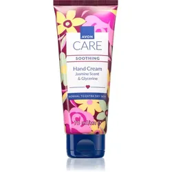 Avon Care Jasmine Scent & Glycerine Handcreme mit feuchtigkeitsspendender Wirkung 75 ml