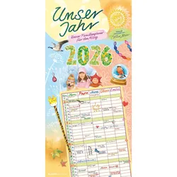 Unser Jahr – Unser Familienplaner für den Alltag - Kalender 2026