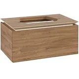 Villeroy & Boch Legato Waschtischunterschrank B75300RH 80x38x50cm, Waschtisch mittig, Kansas Oak