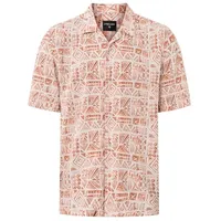 Strellson Hemd 'Cliro' - Orange,Weiß - S