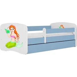 raumhirsch furniture Kinderbett Raumhirsch 80 x 180 cm Holzwerkstoff blau