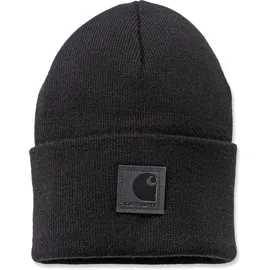 CARHARTT Black Label Watch Mütze Schwarz | Gr.: onesize