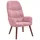 vidaXL Relaxsessel Rosa Samt 1 x 1 x 1 cm Rosa