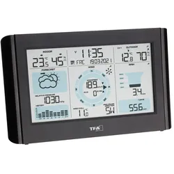 TFA Weather Pro - Wetterstation - Schwarz