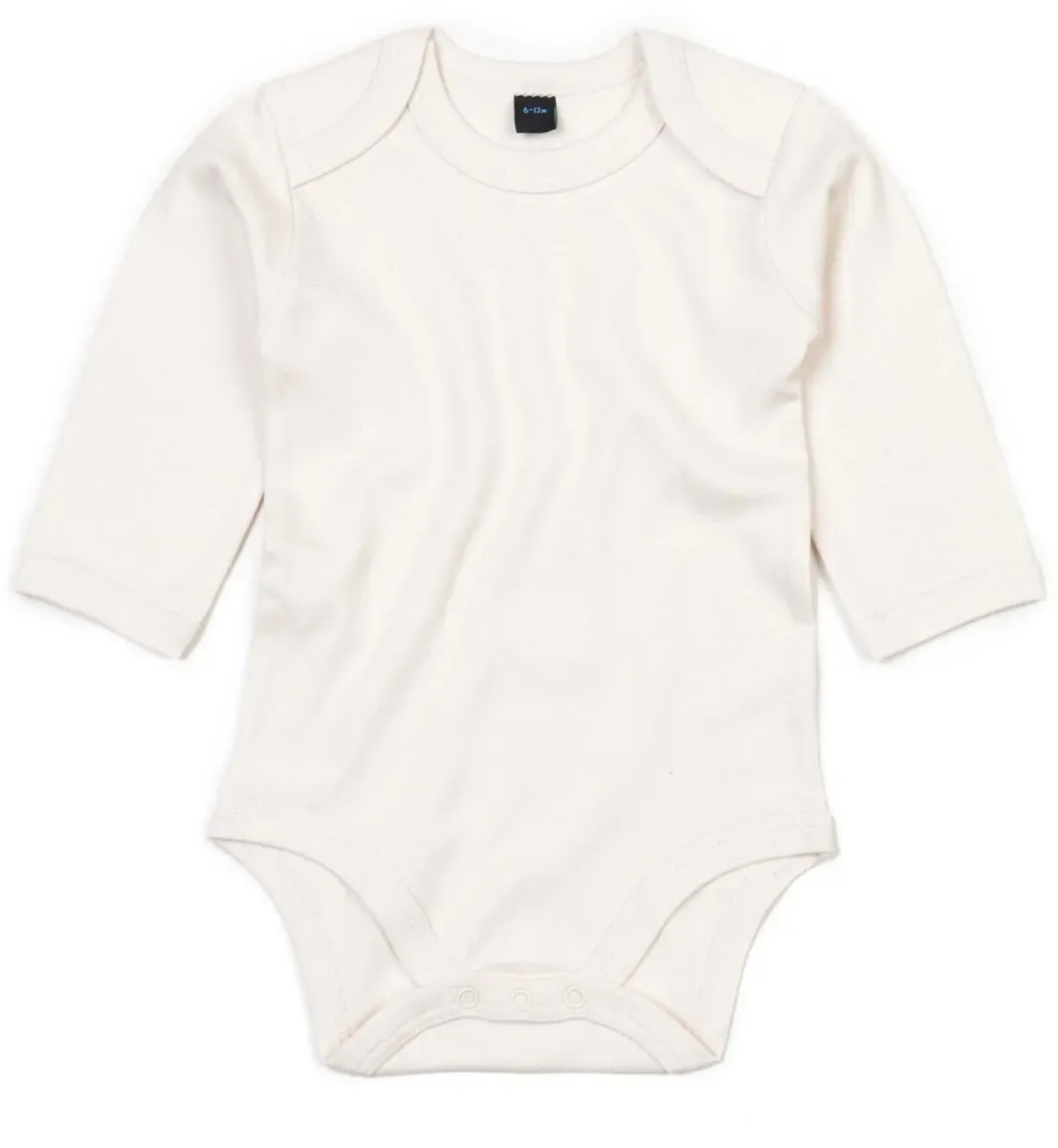 Babybugz Kinder Baby Body langarm Baby-Body BZ30 organic natural 3-6 Monate