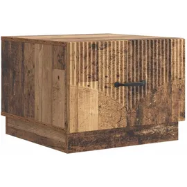 vidaXL Couchtisch mit Schubladen Braun Altholz 49 x 50 x 37 cm