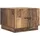 vidaXL Couchtisch mit Schubladen Braun Altholz 49 x 50 x 37 cm