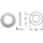 schmidt's onlineshop DIN 125 A / ISO 7089 Scheiben Niro A2 - 15 / 0,791 / 28