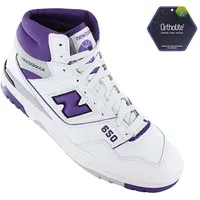 New Balance 650R - Herren Sneakers Schuhe Leder Weiß BB650RCF 650