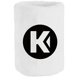 Kempa Schweißband Kurz , Weiß, One Size- 6er Pack