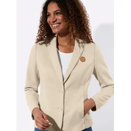 Casual Looks WITT WEIDEN Jerseyblazer in elfenbein, | Gr.: 50