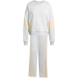 adidas Laziday Trainingsanzug light grey heather/Crystal Linen XL