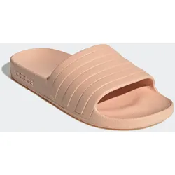 Badesandale ADIDAS SPORTSWEAR "AQUA ADILETTE", Gr. 43, powder coral, powder coral, powder coral, Synthetik, sportlich, Schuhe