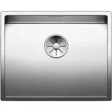 Blanco Claron 500-U Edelstahl Seidenglanz + Handbetätigung + InFino