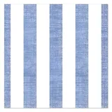 Papstar 50 Servietten "ROYAL Collection" 1/4-Falz 40 cm x 40 cm blau "Lines"
