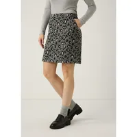 More & More Jerseyrock mit Leomuster