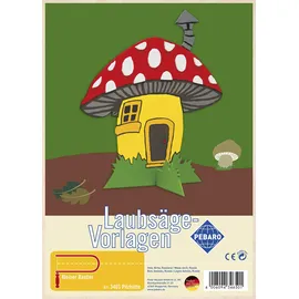 Peter Bausch GmbH & Co. KG Laubsägevorlage Pilzhütte (346S)