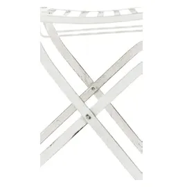 CLP Sibell Gartenstuhl 42 x 49 x 91,5 cm antik-weiß 2er Set