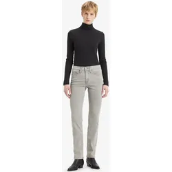 Gerade Jeans LEVI'S "314 Shaping Straight", Damen, Gr. 30, Länge 30, grau (cancel club), Denim/Jeans, Obermaterial: 70% Baumwolle, 20% Polyester, 8% Viskose, 2% Elasthan, casual, gerade lang, Jeans, mit Stretch, Topseller