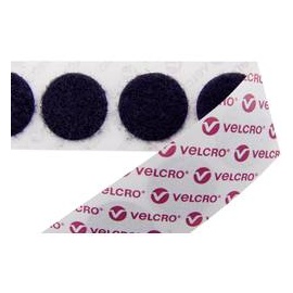 VELCRO® E20101533011425 Klettpunkte zum Aufkleben Flauschteil (Ø) 15mm Schwarz 1300St.