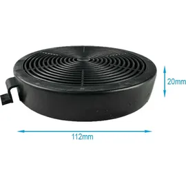 Klarstein AIR2GO Aktivkohlefilter für Klarstein 10035567 (2 Stück) - Schwarz