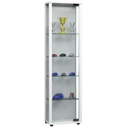 VCM Vitrine »Edana Mini«, BxH: 33 x 113 cm, Holzwerkstoff/Glas - braun