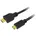HDMI Anschlusskabel HDMI-A Stecker HDMI-Mini-C Stecker 1 50 m Schwarz CH0022 UHD Audio Return Channel vergoldete