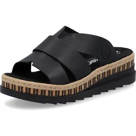 Rieker Pantolette Schwarz 36