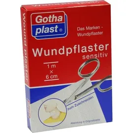 Gothaplast Verbandpflasterfabrik GmbH Gothaplast Wundpfl.sensitiv 6 cmx1 m geschnitten