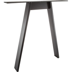 Tischgestell A-Form in Stahl Schwarz