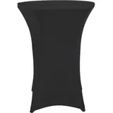 Perel Standing table cover Stehtischüberzug Schwarz FP201