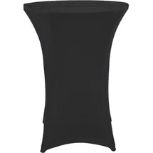 Perel Standing table cover Stehtischüberzug Schwarz FP201