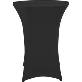 Perel Standing table cover Stehtischüberzug Schwarz FP201