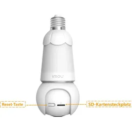 Imou Bulb Cam 2K Weiß