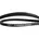 108z Sw/bl 1188 Mm Antriebsriemen Black One Size