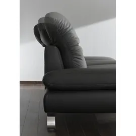 PLACES OF STYLE Couch 2-Sitzer schwarz