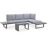 Outdoor Edge Loungeecke Outdoor DUBAI - grau