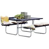 Plus Classic 178 x 155 x 73 cm Schwarz